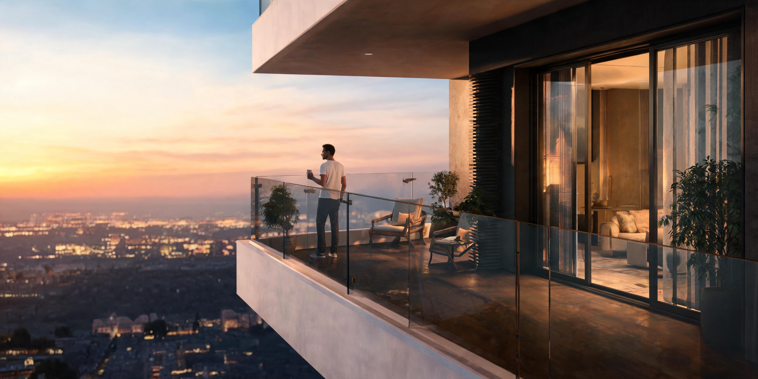 Private Panoramic Balcony Sunset Experience